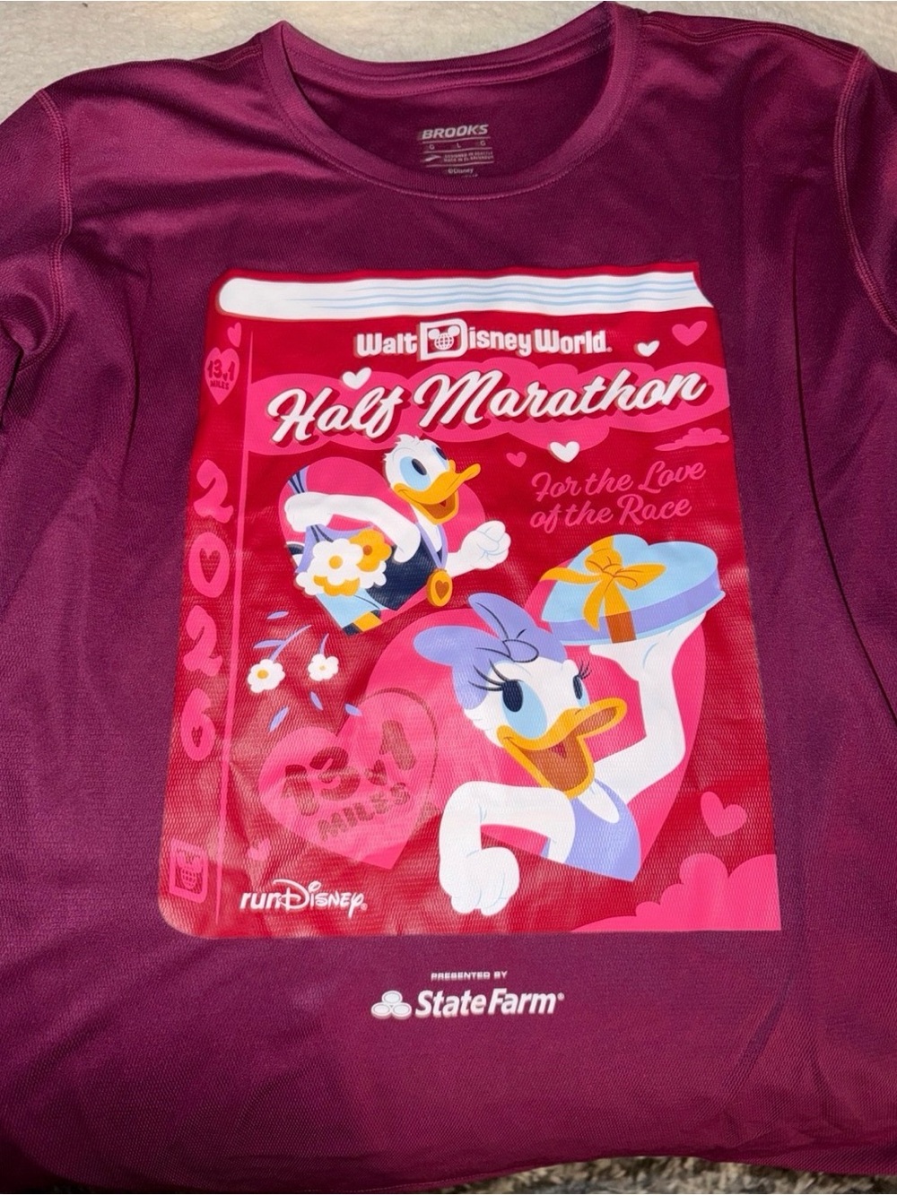 Brooks Disney Half Marathon Long-sleeve Shirt